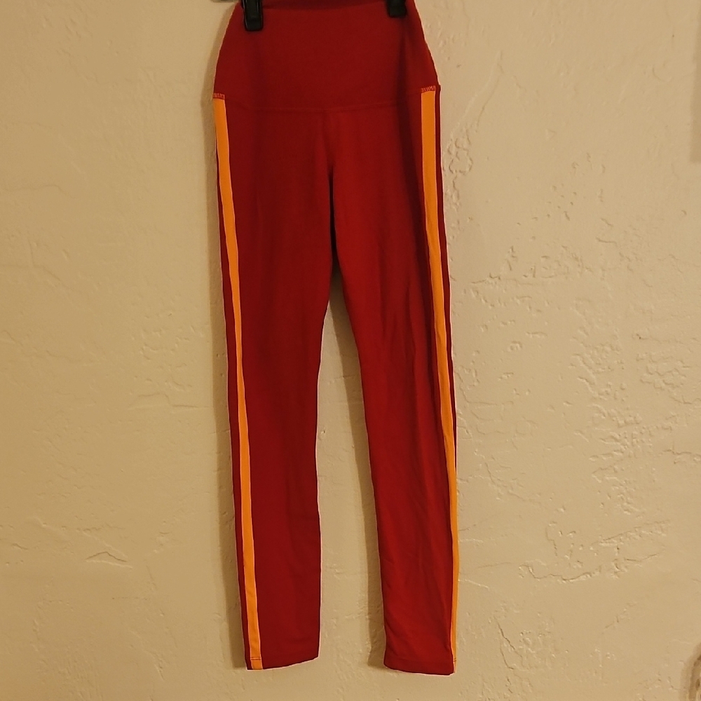 Splits59 Vibrant Red/Pink Leggings